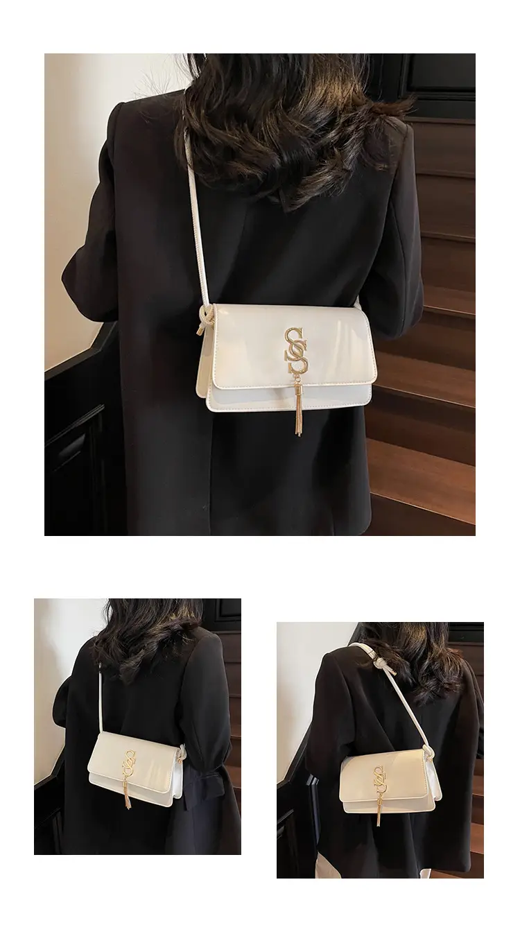 Pink Letter Hardware Women's Crossbody Bag — feature 24