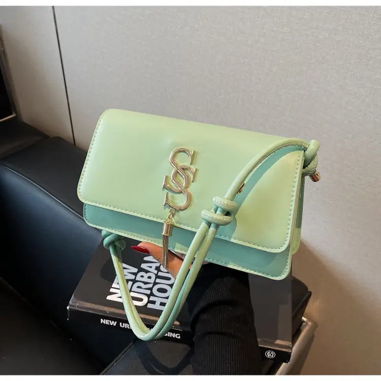 Pink Letter Hardware Women's Crossbody Bag — feature 29