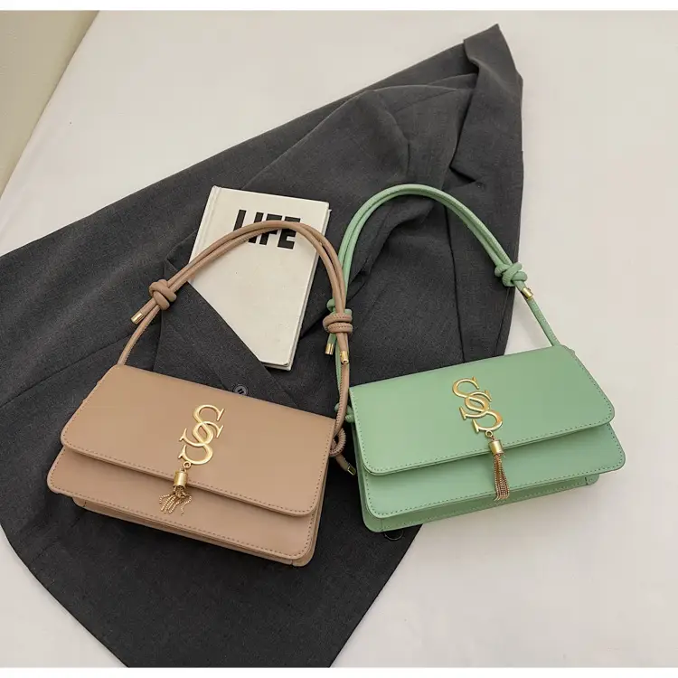 Pink Letter Hardware Women's Crossbody Bag — feature 31