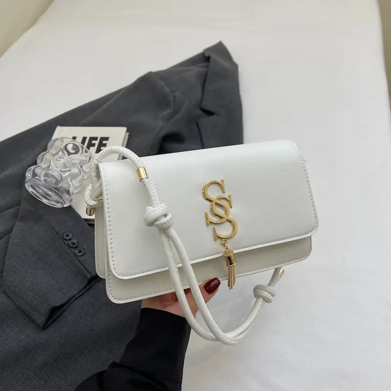 Pink Letter Hardware Women's Crossbody Bag - Image 2