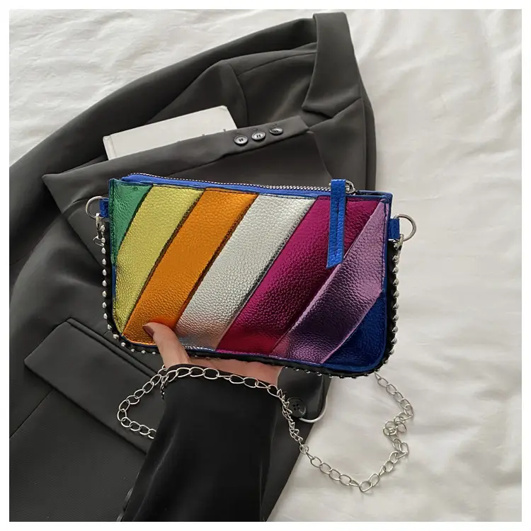 Rainbow Chain Crossbody Bag for Women 2025 — feature 15