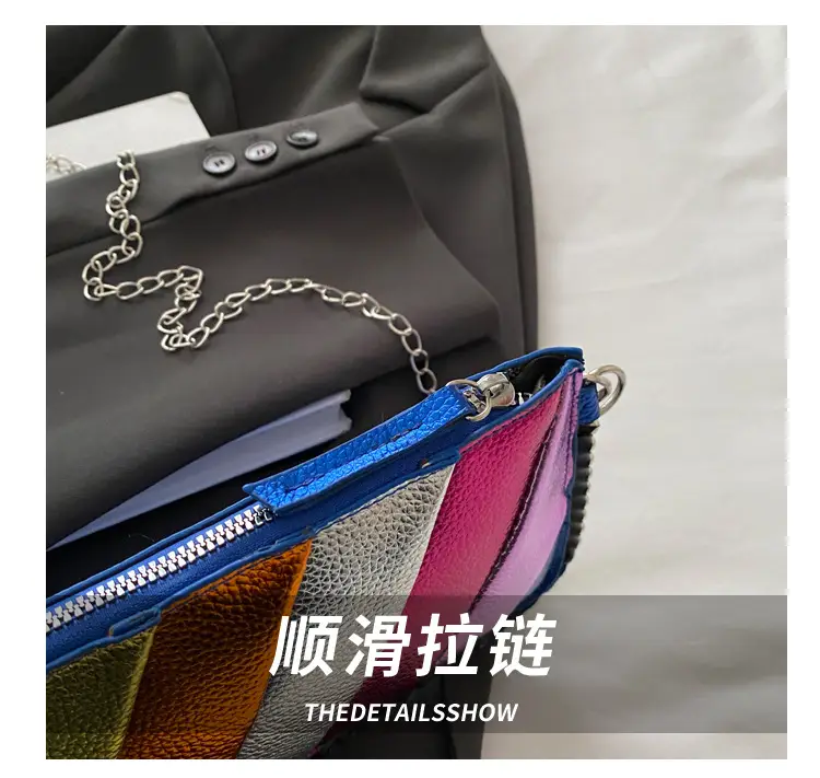 Rainbow Chain Crossbody Bag for Women 2025 — feature 5