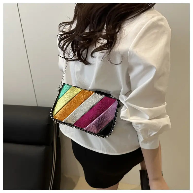 Rainbow Chain Crossbody Bag for Women 2025 — feature 9