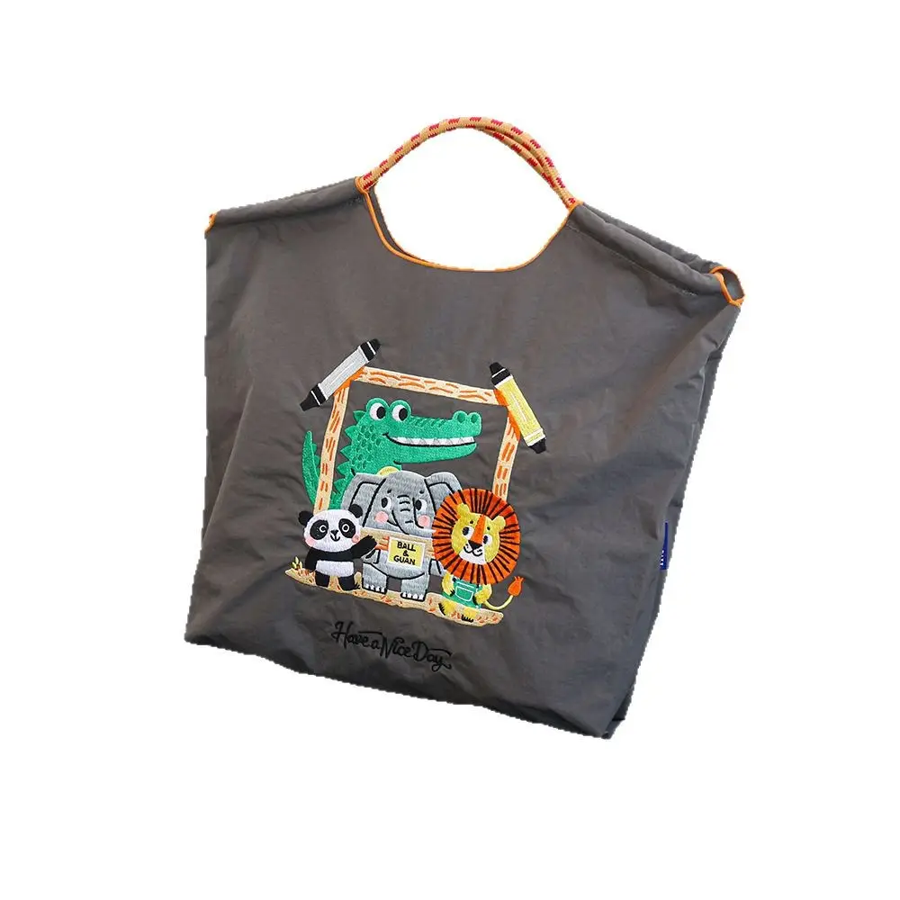 Japanese Cartoon Cartoon Tote Bag Black Nylon Women's Shoulder Bag - Image 33