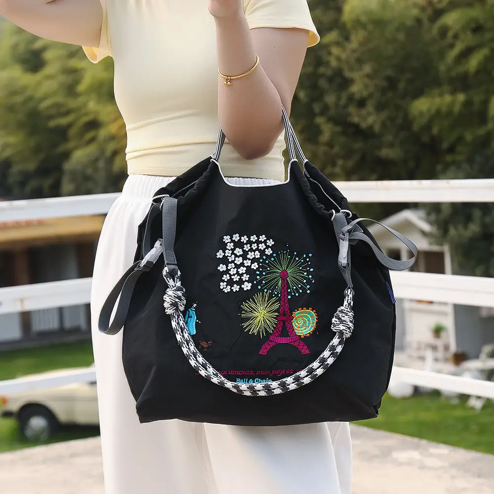 2025 Korean Style Cartoon Embroidered Canvas Bag — feature 4