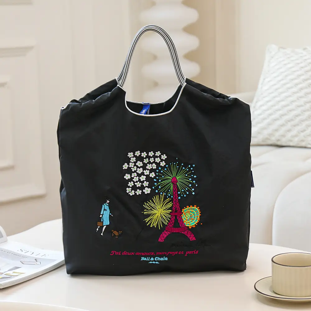 2025 Korean Style Cartoon Embroidered Canvas Bag — feature 5