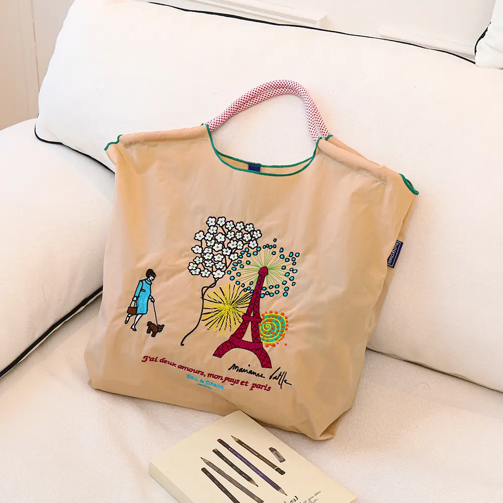 2025 Korean Style Cartoon Embroidered Canvas Bag — feature 8
