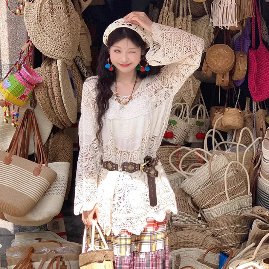 Vintage Belted Chain Hong Kong Style Women Dress — feature 8