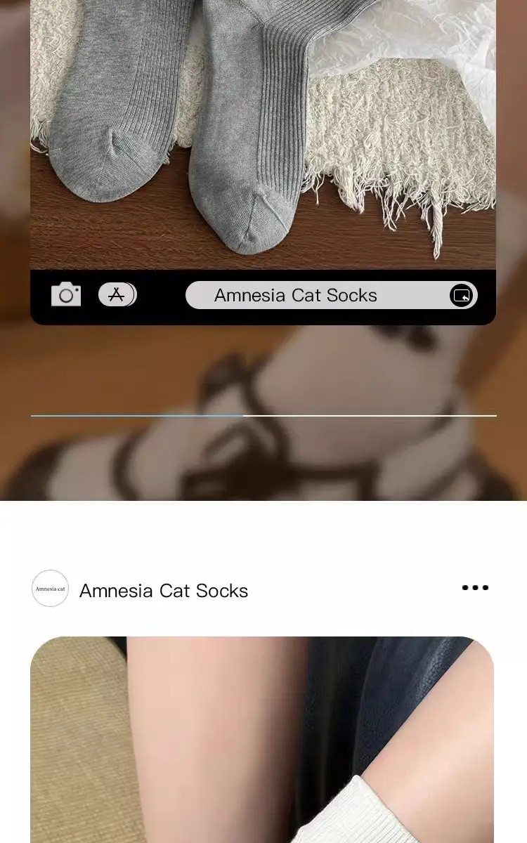 White Socks for Women, Mid-Calf Length, Thin Cotton Socks for Spring and Autumn, 2025 New Popular Style, Suitable for German Training Shoes, Long Socks — feature 15