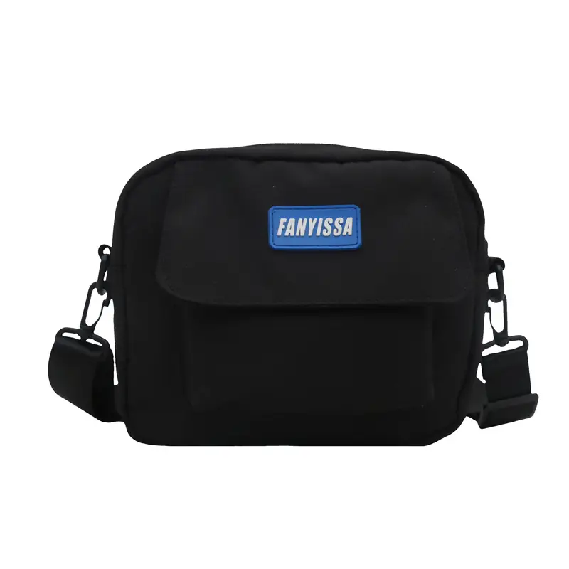 Women Casual Crossbody Bag Black Beige Student Luggage - Image 9