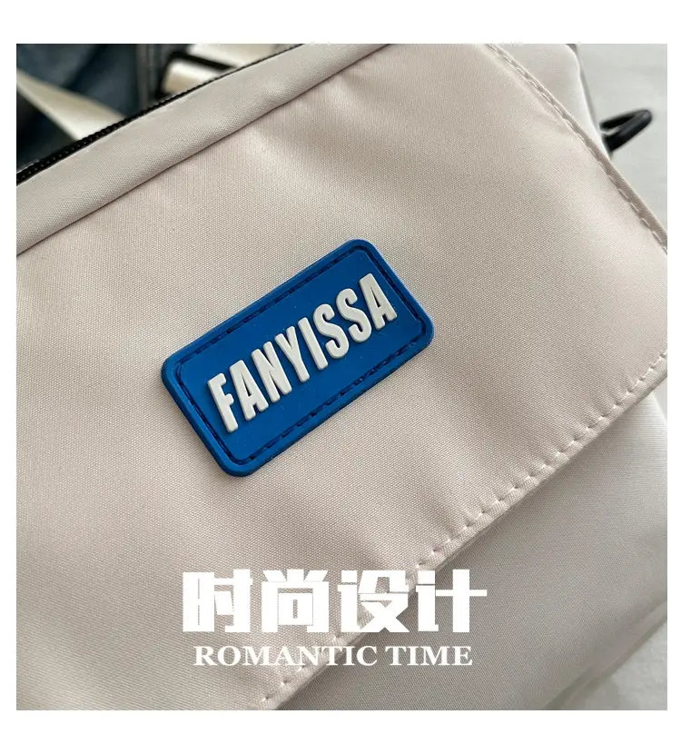 Women Casual Crossbody Bag Black Beige Student Luggage — feature 2