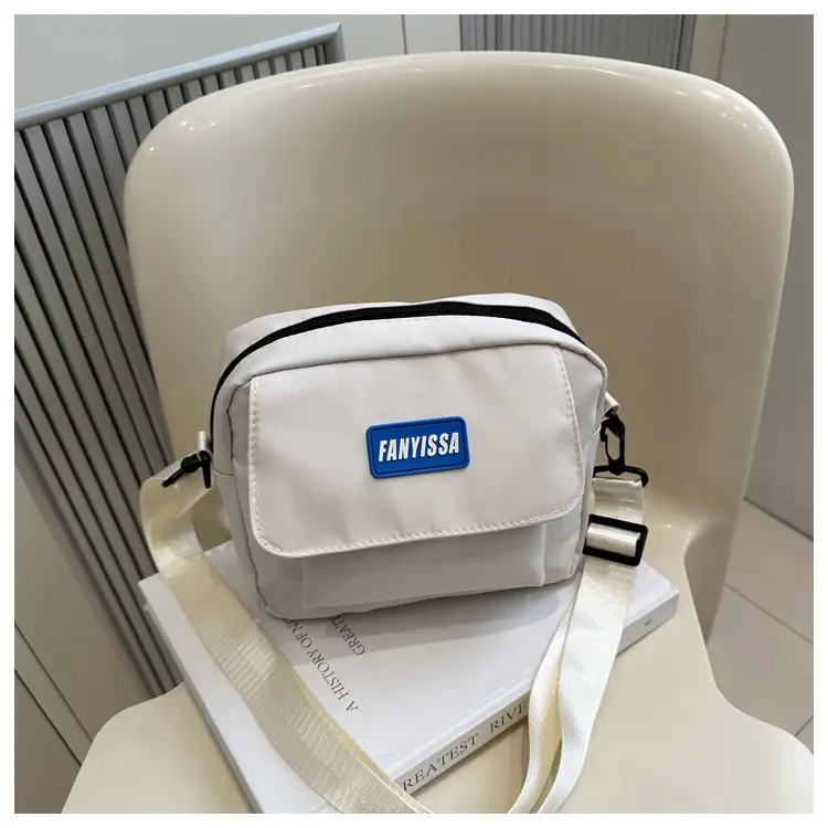 Women Casual Crossbody Bag Black Beige Student Luggage — feature 23