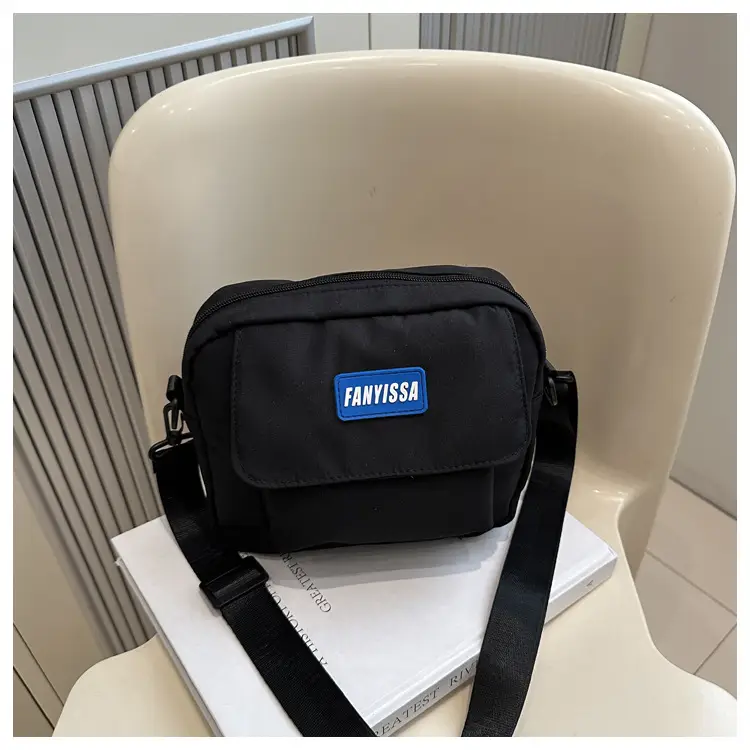 Women Casual Crossbody Bag Black Beige Student Luggage — feature 24