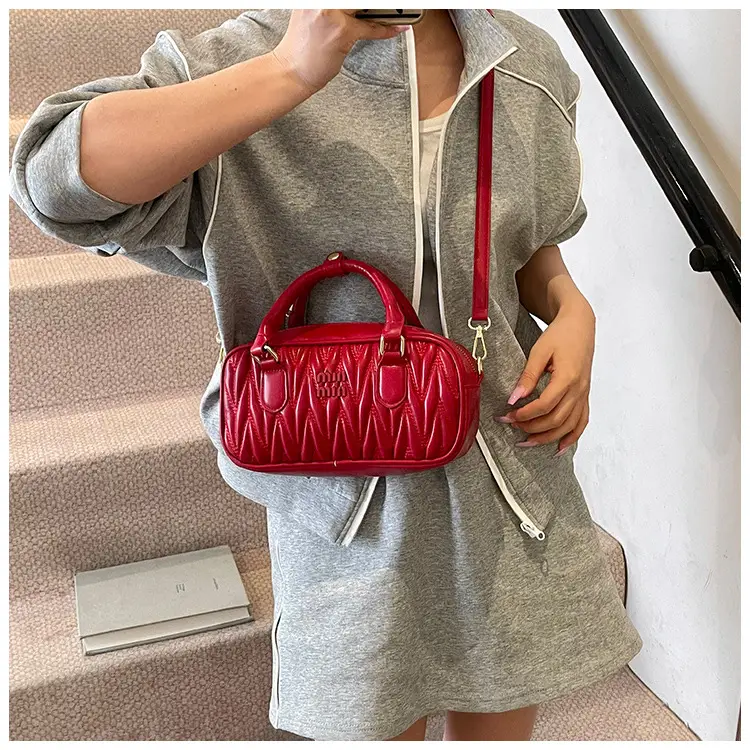 2026 Quilted Crossbody Bag for Women in Pink — feature 1