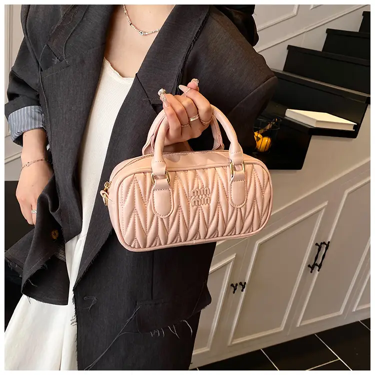 2026 Quilted Crossbody Bag for Women in Pink — feature 19