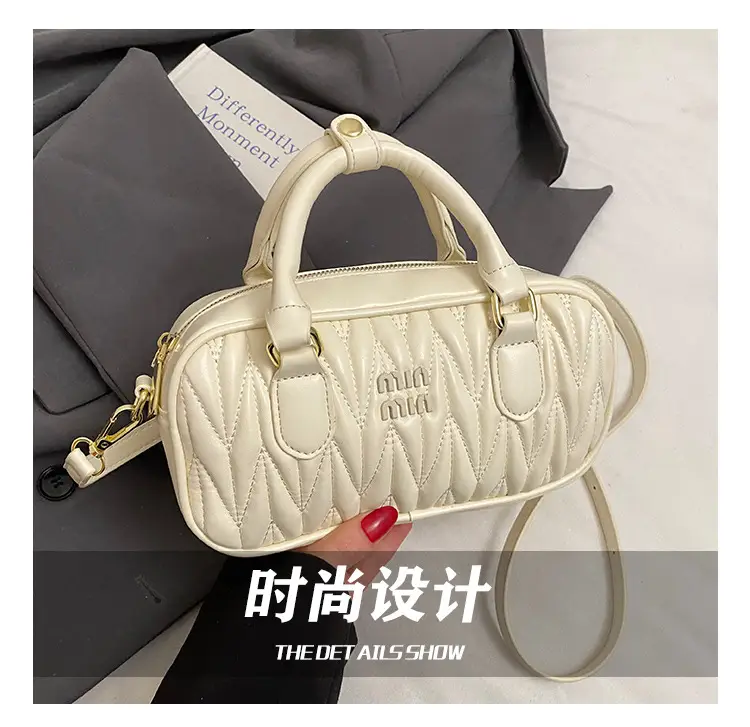 2026 Quilted Crossbody Bag for Women in Pink — feature 7