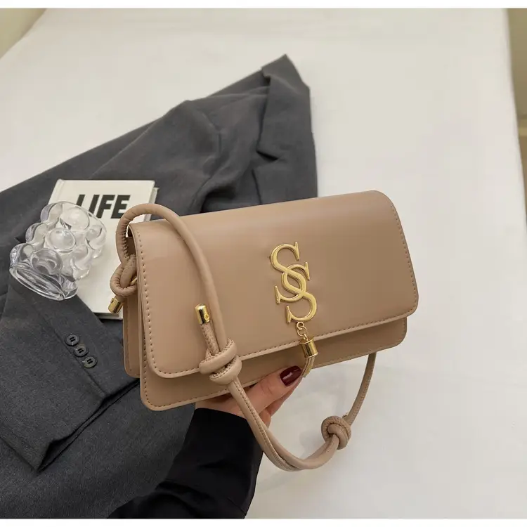 Minimalist Armpit Bag for Women 2025 New Spring Elegant Commuter Shoulder Bag Fashion Letter Tassel Handbag — feature 23