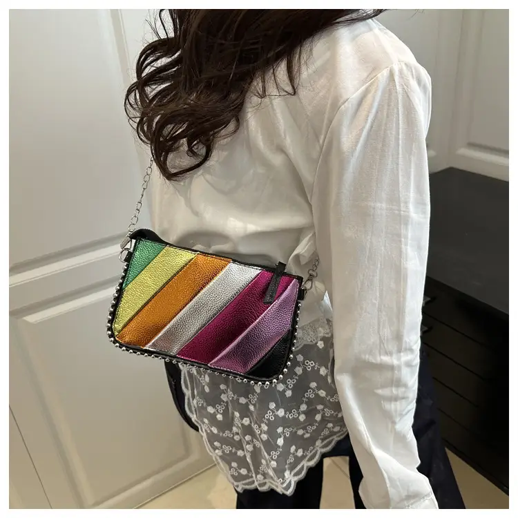 Korean Style Stitching Chain Bag for Women — feature 11