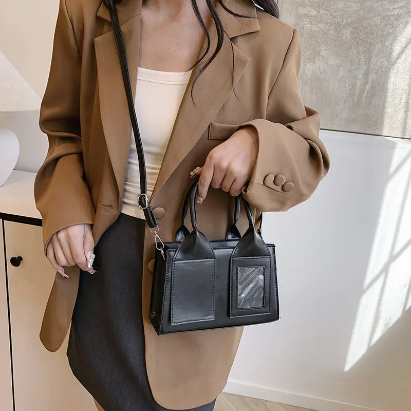 White Korean Style Satchel Bag for Women - Image 7
