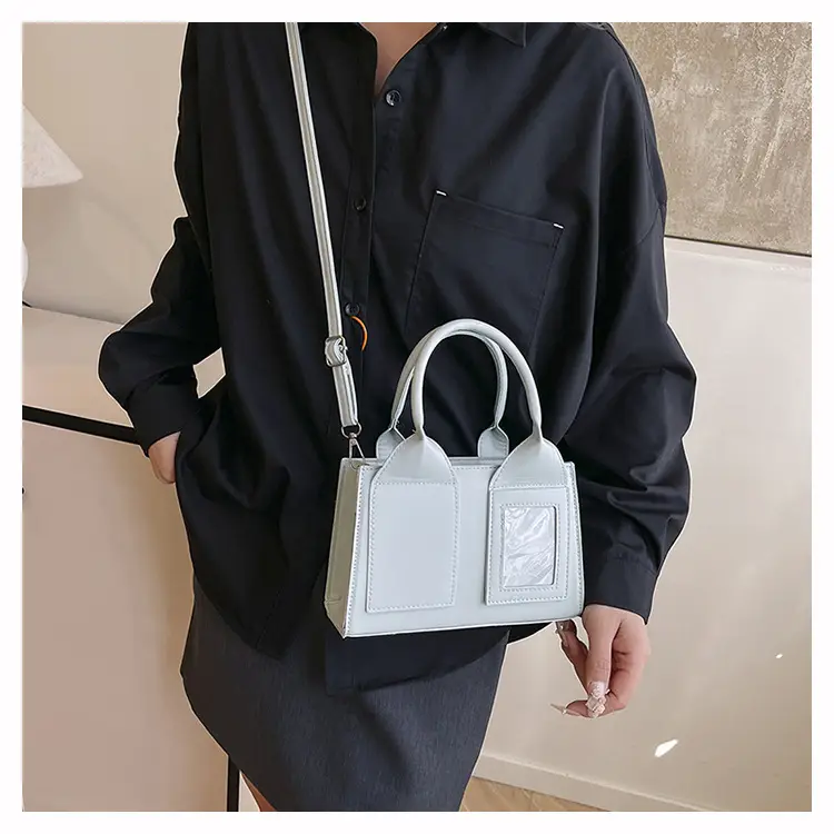 White Korean Style Satchel Bag for Women — feature 13