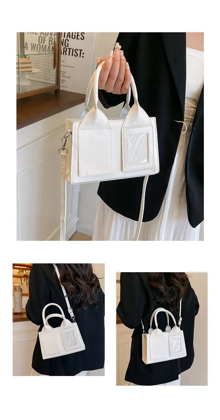 White Korean Style Satchel Bag for Women — feature 17