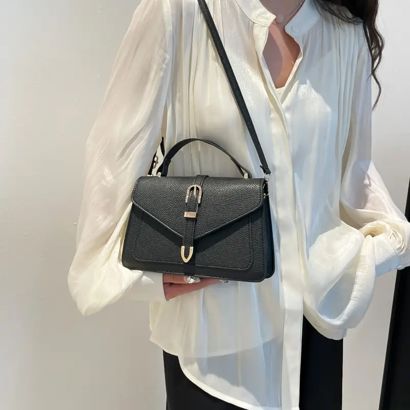 Women's White Square Crossbody Bag 2025 Spring - Image 8