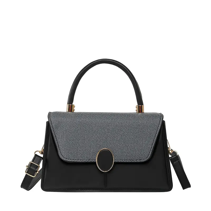 Women's Contrast Color Shoulder Bags 2025 Spring - Image 10
