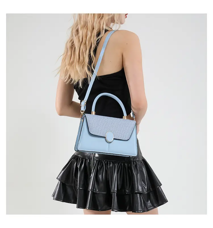 Women's Contrast Color Shoulder Bags 2025 Spring — feature 18