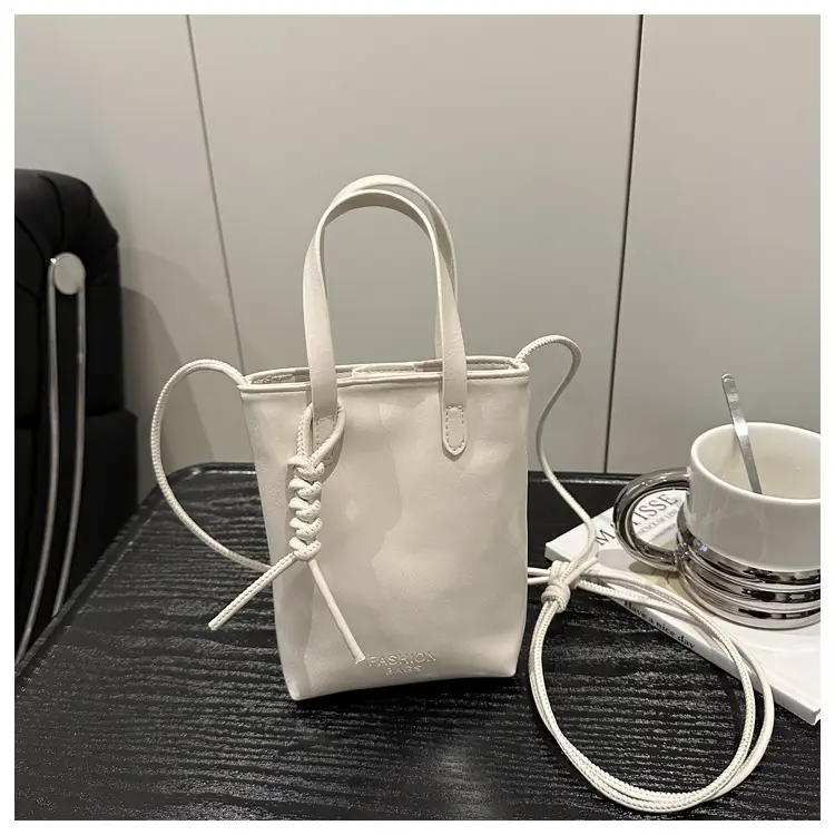 White Korean Style Mobile Phone Bag for Women — feature 19