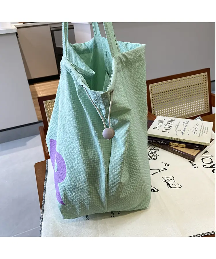 2025 Drawstring Shoulder Bags with Retro Letter Print — feature 14