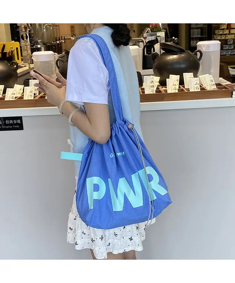 2025 Drawstring Shoulder Bags with Retro Letter Print — feature 32