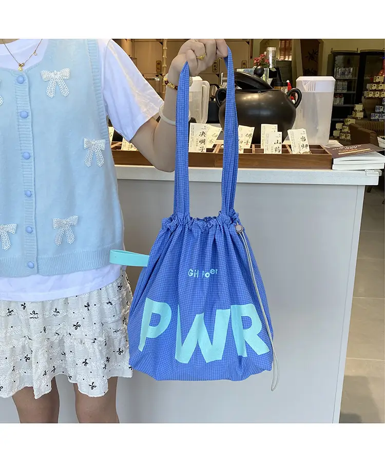 2025 Drawstring Shoulder Bags with Retro Letter Print — feature 34