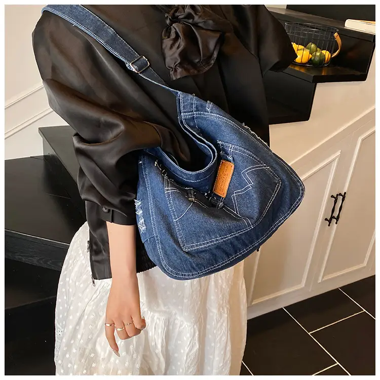 2025 Denim Crossbody Bag DE MON Brand — feature 11