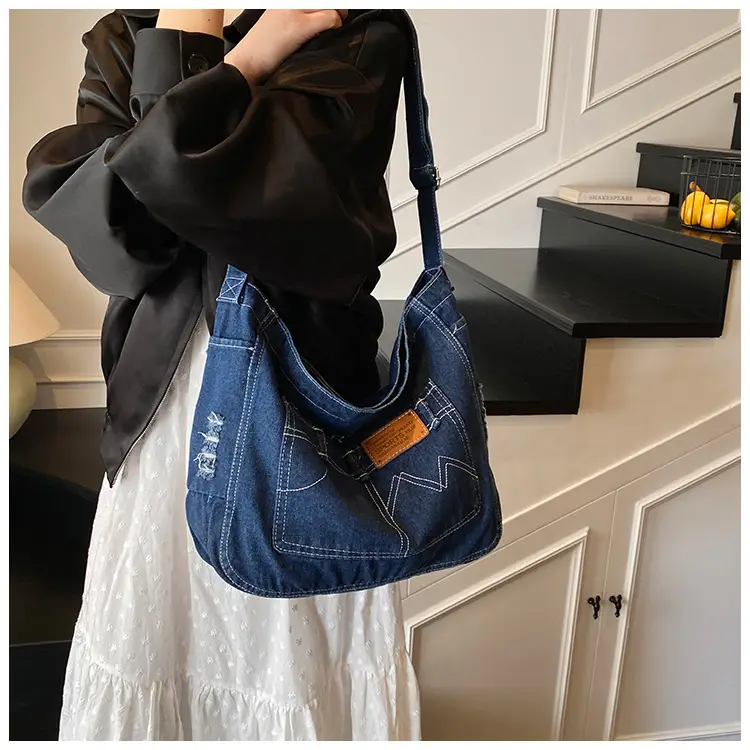 2025 Denim Crossbody Bag DE MON Brand — feature 12
