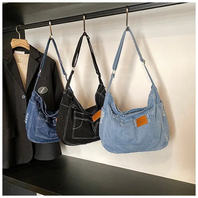 2025 Denim Crossbody Bag DE MON Brand — feature 22