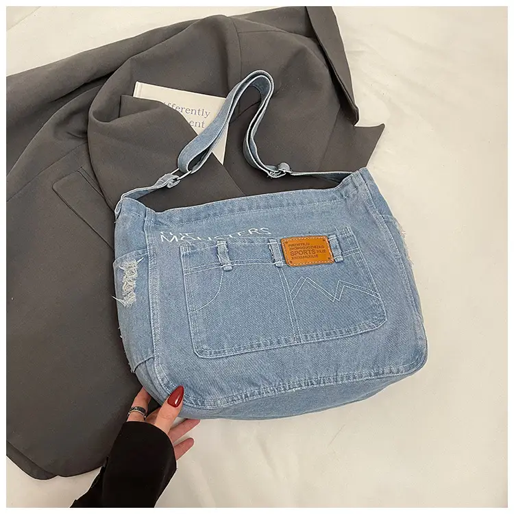 2025 Denim Crossbody Bag DE MON Brand - Image 2