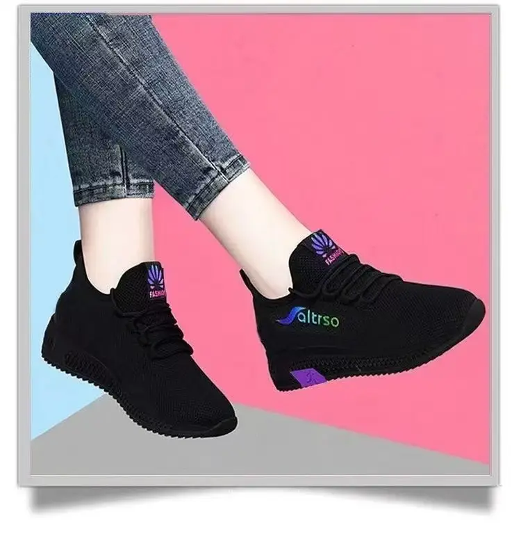 Old Beijing Cloth Shoes Non-Slip Soft-Soled Sports Shoes Black Running Shoes Non-Slip Soft-Soled Mother's Shoes Work Shoes for Women — feature 11
