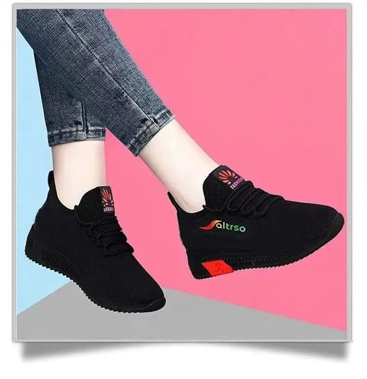 Old Beijing Cloth Shoes Non-Slip Soft-Soled Sports Shoes Black Running Shoes Non-Slip Soft-Soled Mother's Shoes Work Shoes for Women — feature 12