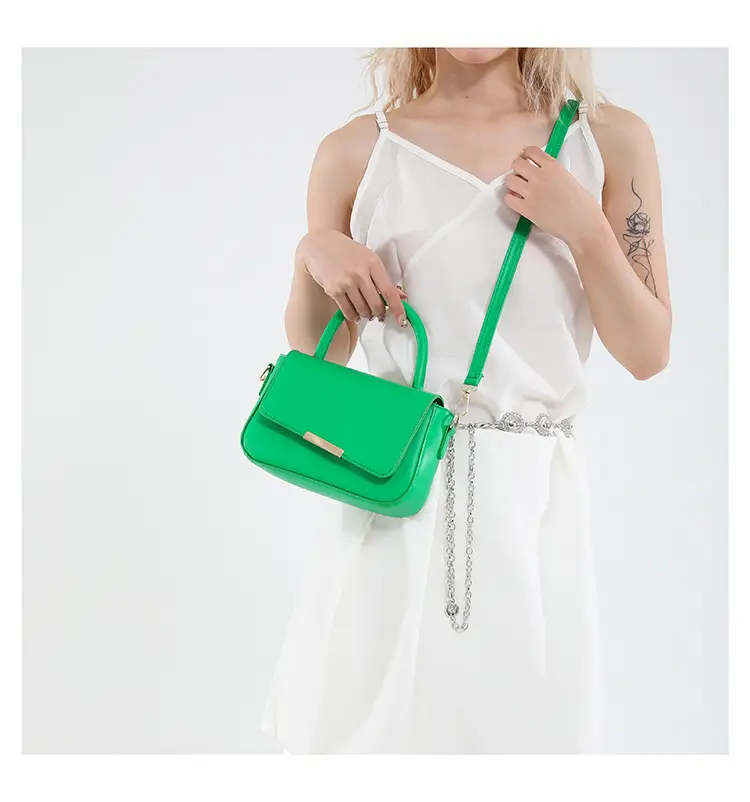Green Square Shoulder Bag for Women 2025 — feature 19