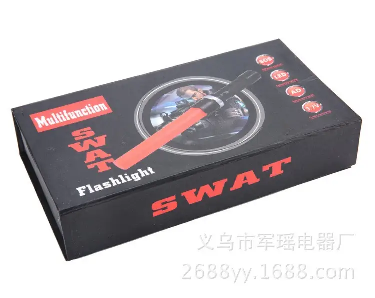 Rechargeable Aluminum Flashlight Three-Speed Zoom — feature 18
