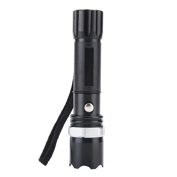 Rechargeable Aluminum Flashlight Three-Speed Zoom — feature 6