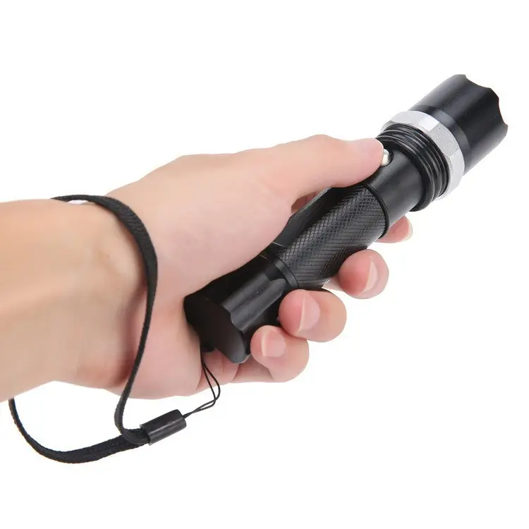 Rechargeable Aluminum Flashlight Three-Speed Zoom — feature 8