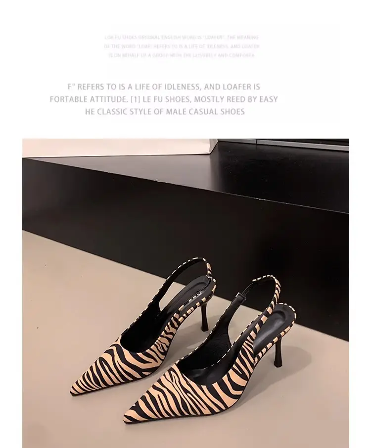 Pointed Toe High Heels Women 2025 Spring Summer — feature 8