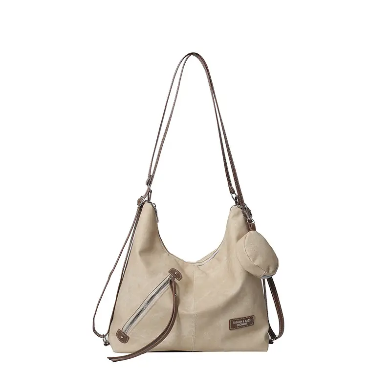 Blue Leather Strap Women's Shoulder Bag - Image 8
