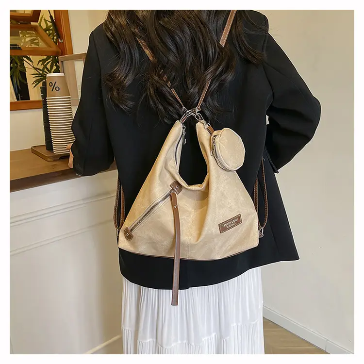 Blue Leather Strap Women's Shoulder Bag — feature 31