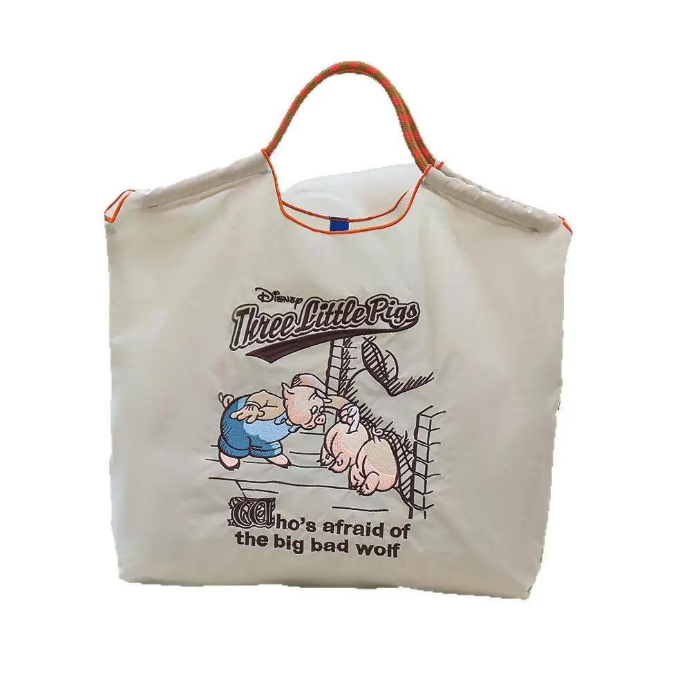Japanese Style Embroidered Tote Bag for Women - Image 46