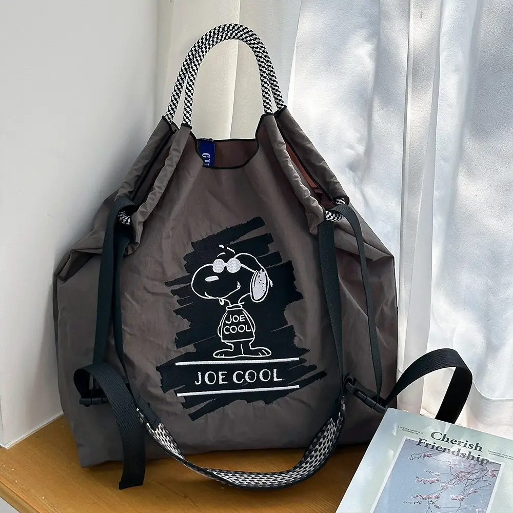 Japanese Style Embroidered Tote Bag for Women - Image 13