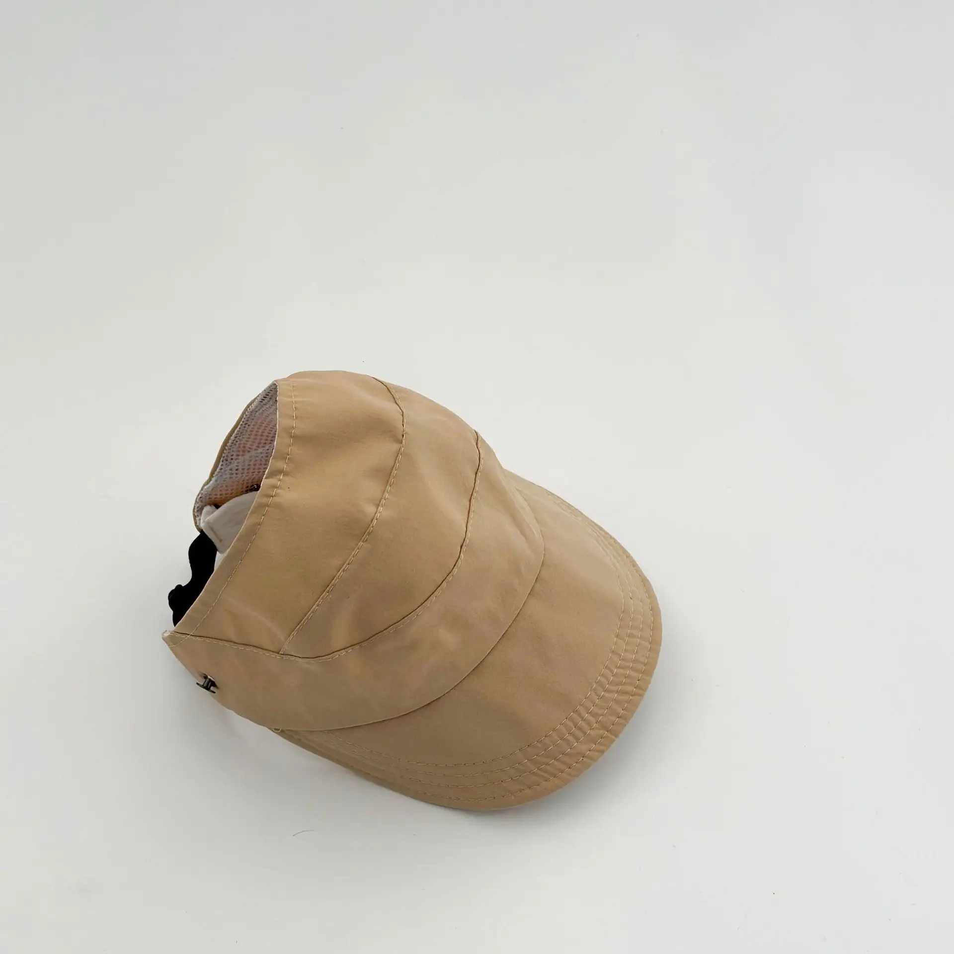 Kids Green Mesh Open Top Cycling Hat - Image 2