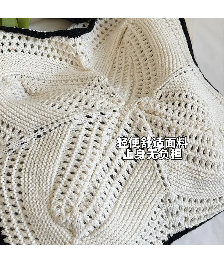 Women Woven Beach Bag Large Capacity Crossbody Shoulder — feature 6