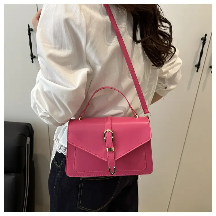 Green Textured Women's Shoulder Bag 2025 Spring Summer — feature 21